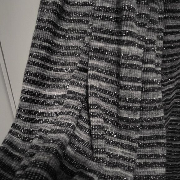 Suite 7 Women's Shift Dress 14 Petite Metallic Black, Silver, Gray Like … - Picture 7 of 8